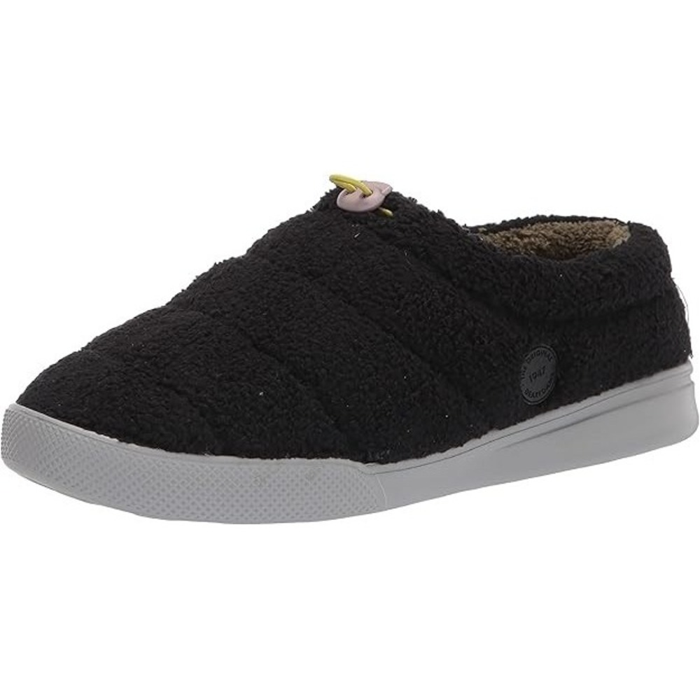 Dearfoams Men's Tatum Teddy Sport Lounge Clog Slipper Large size 11-12 New